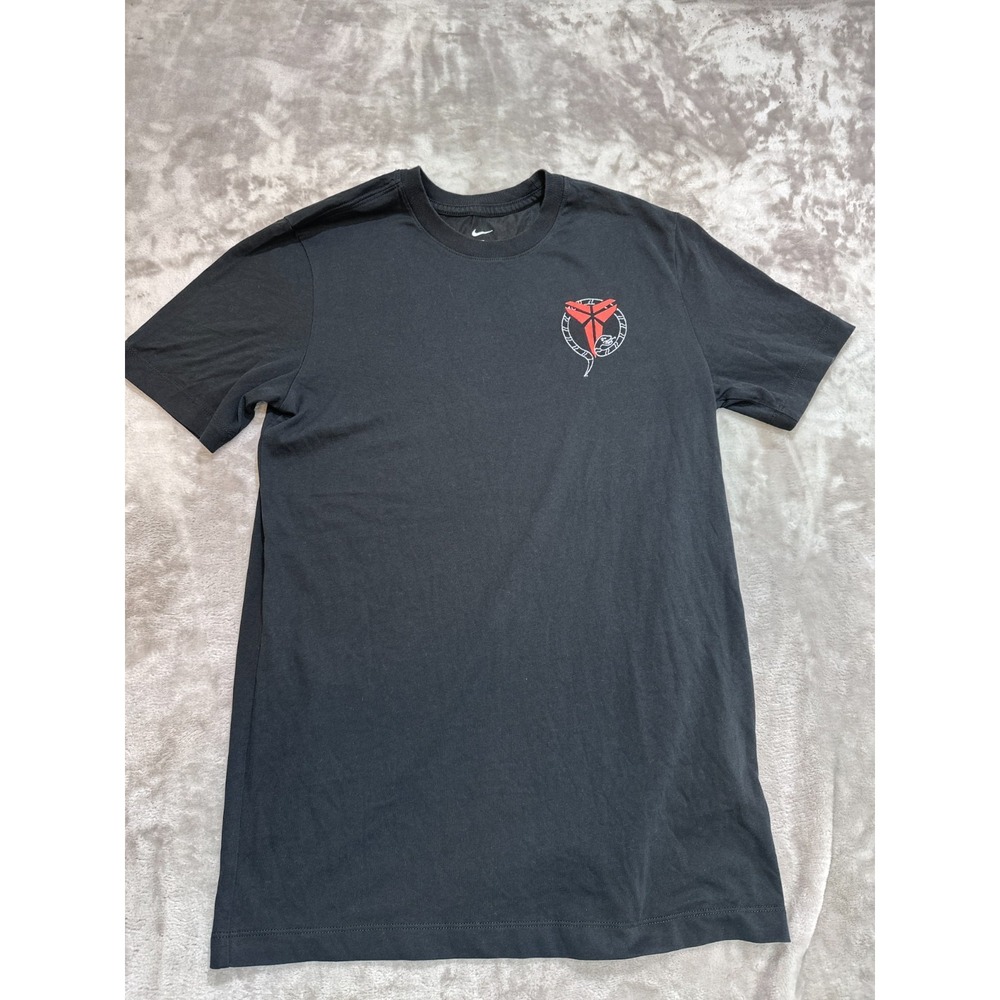 Nike Dri-FIT Kobe Bryant Black Mamba Sheath Logo T-Shirt Black Men's Small EUC